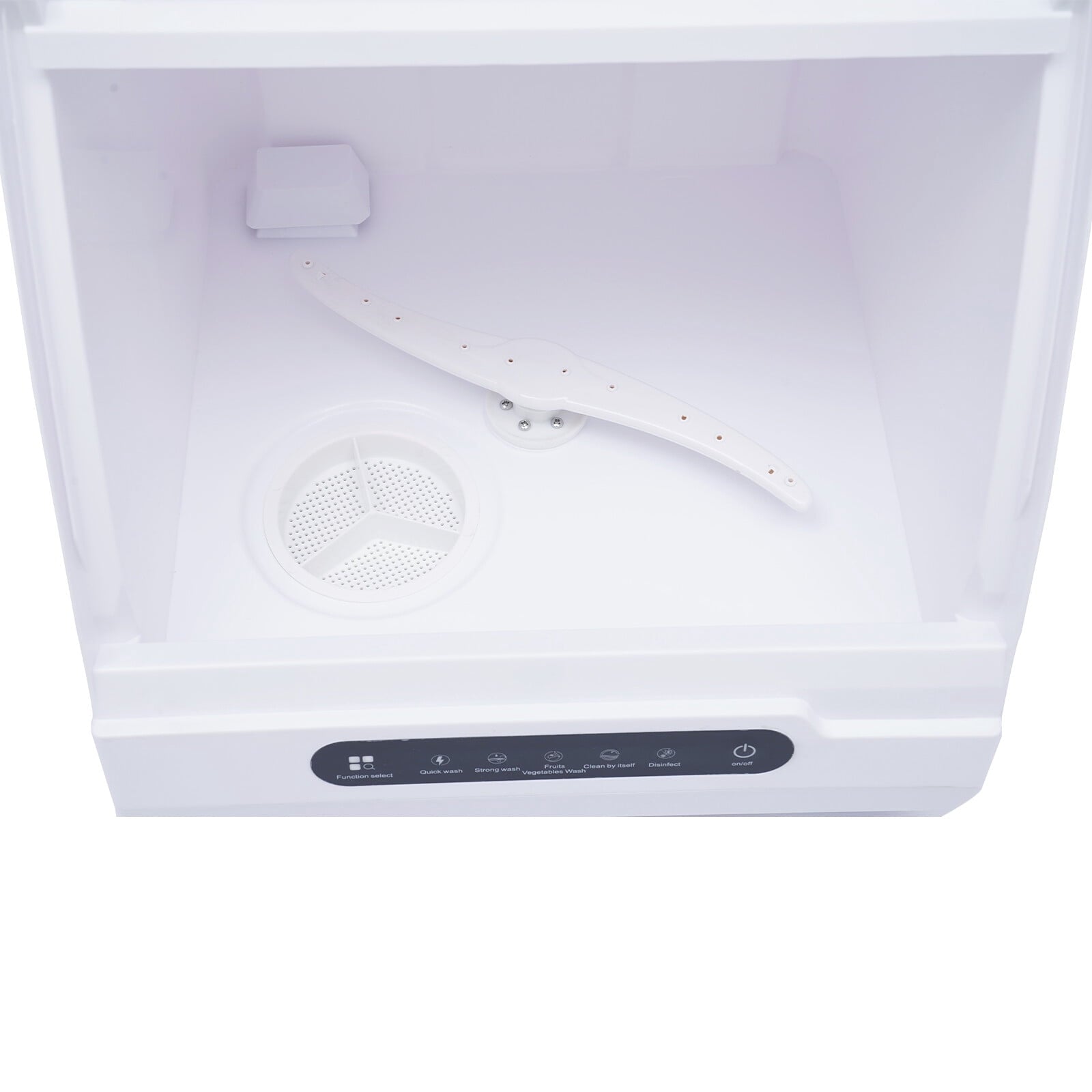 40*40*45cm 1200W Portable White Countertop Dishwasher Mini Countertop Dishwasher Homes Apartments