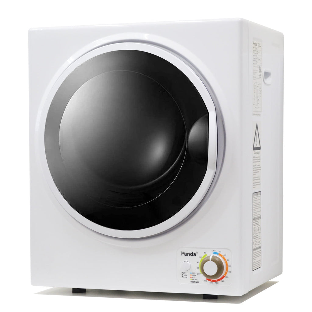 Panda Small Mini Compact Dryer 110V Stainless Steel Drum 1.50cu.ft
